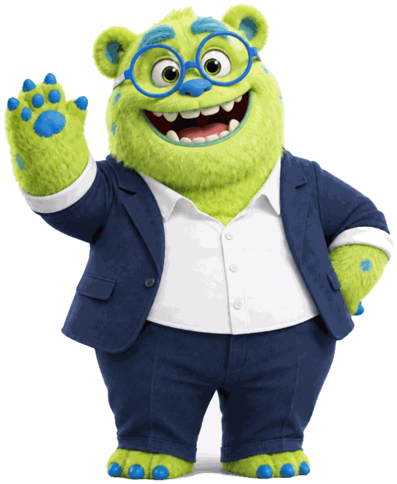 Maskot Správné finance zve k odběru newsletteru
