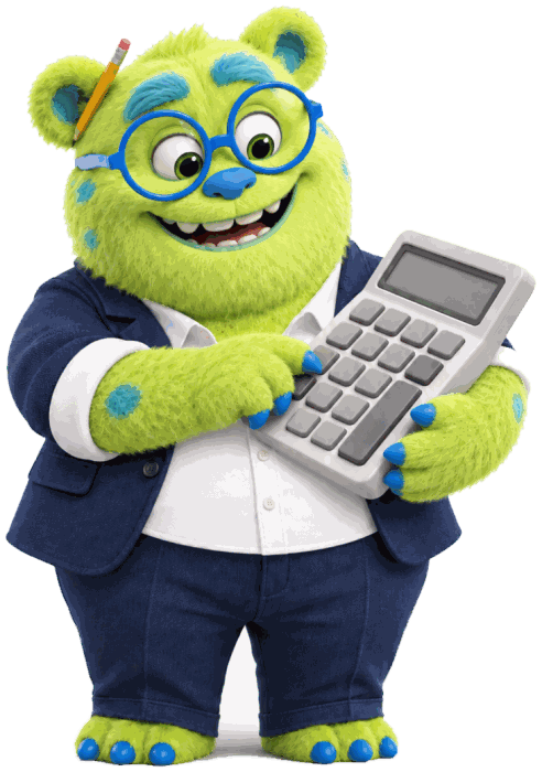 Maskot Správné finance počítá pojistné částky